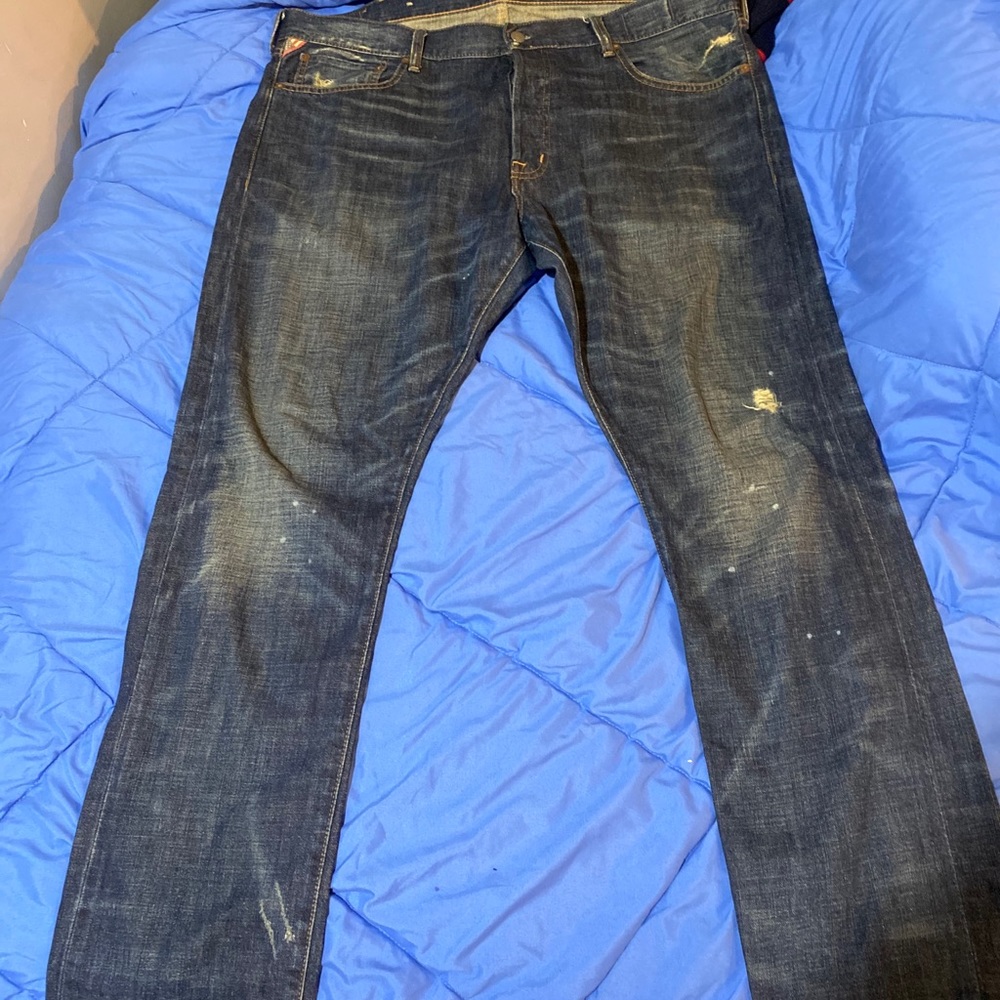 Polo by Ralph Lauren Men's Dark Indigo Slim Jeans